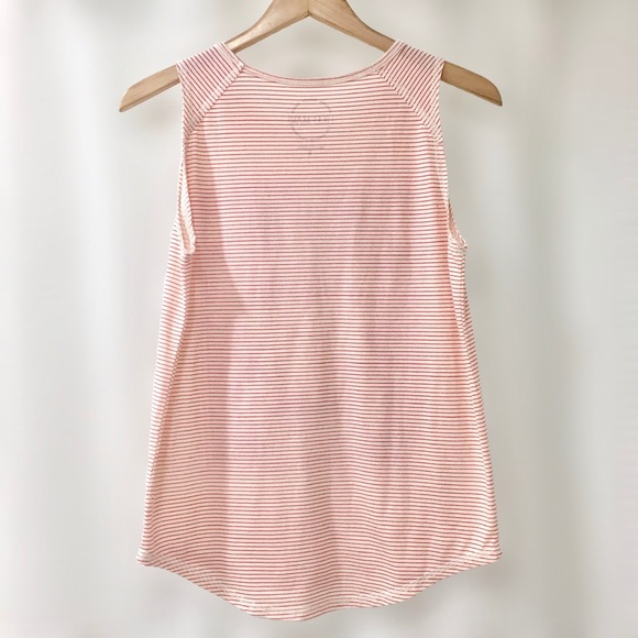 Lucky Brand Striped Namaste Matchbox Print Tank, S - Picture 6 of 8